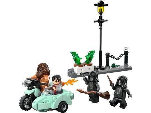 LEGO Конструктор LEGO Harry Potter Геґрід і Гаррі: Втеча з Тисової вулиці 76459 фото