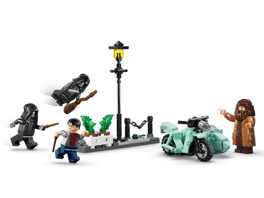 LEGO Конструктор LEGO Harry Potter Геґрід і Гаррі: Втеча з Тисової вулиці 76459 фото