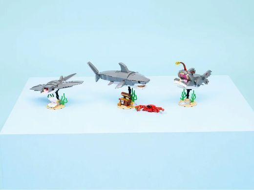 LEGO Конструктор LEGO Creator Люта акула зі скринею скарбів 31381 фото