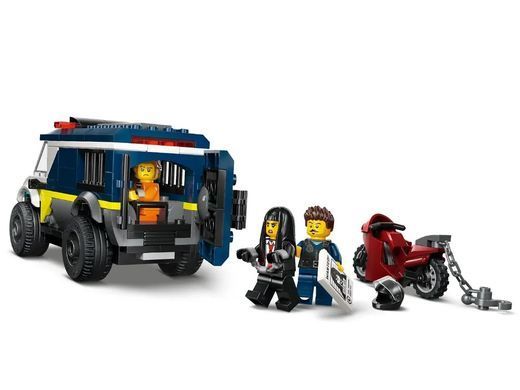 LEGO Конструктор LEGO City Поліцейський фургон для перевезення в'язнів 60479 фото