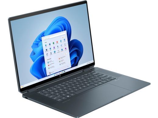 HP Ноутбук Spectre x360 16-aa0000ua 16" 2.8K OLED Touch, Intel U7-155H, 32GB, F2048GB, NVD4050-6, Win11, синий AQ8J8EA фото