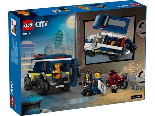LEGO Конструктор LEGO City Поліцейський фургон для перевезення в'язнів 60479 фото