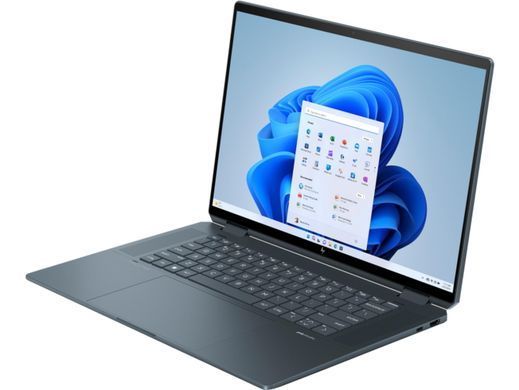 HP Ноутбук Spectre x360 16-aa0000ua 16" 2.8K OLED Touch, Intel U7-155H, 32GB, F2048GB, NVD4050-6, Win11, синий AQ8J8EA фото