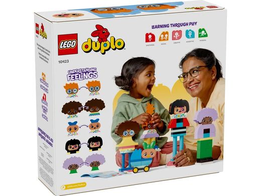 LEGO Конструктор DUPLO Town Конструктор людей із сильними емоціями 10423 фото