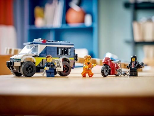 LEGO Конструктор LEGO City Поліцейський фургон для перевезення в'язнів 60479 фото