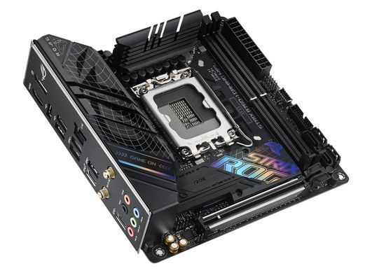ASUS Материнcкая плата ROG STRIX B760-I GAMING WIFI s1700 B760 2xDDR5 M.2 HDMI DP Wi-Fi BT mITX 90MB1D90-M1EAY0 фото