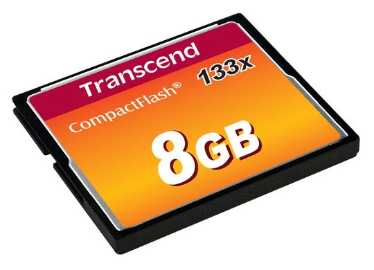 Карта памяти Transcend CF 8GB 133X TS8GCF133 фото