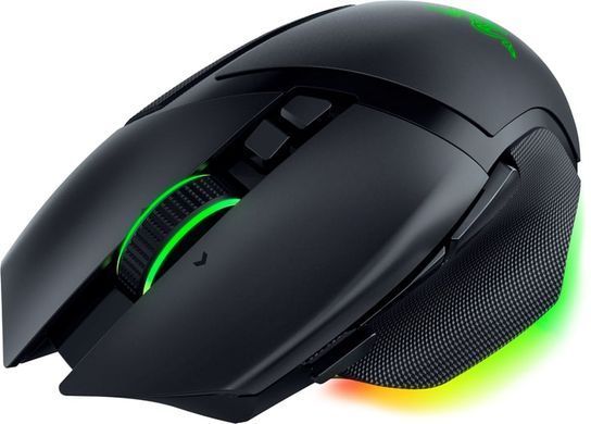Razer Миша Basilisk V3 Pro 35K, RGB, USB-A/WL/BT, чорний RZ01-05240100-R3G1 фото