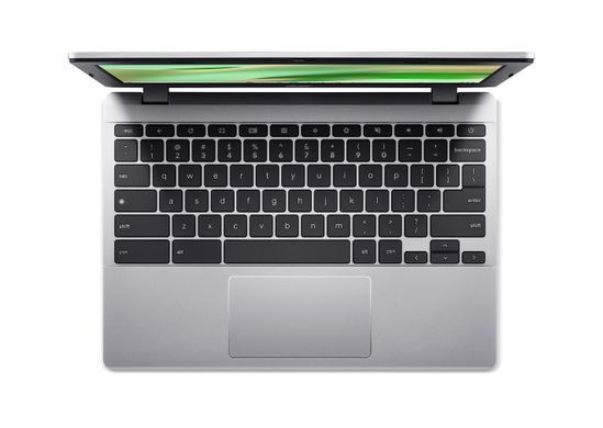 Acer Ноутбук Acer Chromebook CB311-12H 11" IPS, Intel C N100, 8GB, F128GB, UMA, ChromeOS, сріблястий NX.KX1EU.001 фото