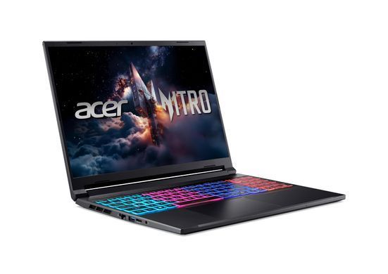 Acer Ноутбук Acer Nitro V 16S ANV16S-71 16" WUXGA IPS, Intel 5-210H, 32GB, F1TB, NVD5050-8, Lin, чорний NH.U27EU.003 фото