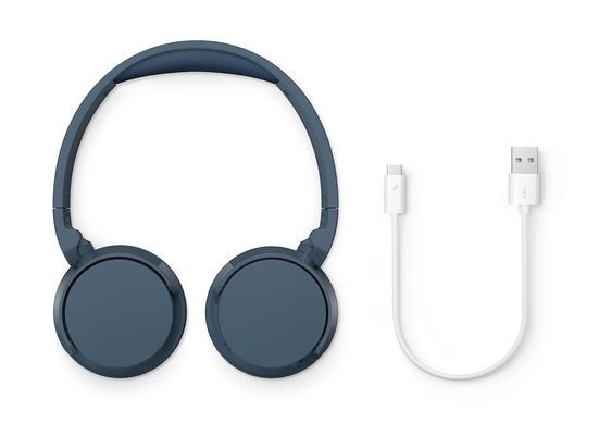Philips Наушники On-ear TAH4209 BT 5.3, Wireless, Mic, Синий TAH4209BL/00 фото