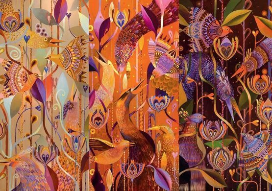 GoodLoot Puzzle GoodLoot Imagination: Karolina Matyjaszkowicz In the Avian Thicket Triptych 1000 5908305250890 фото