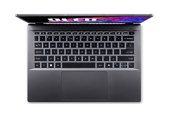 Acer Ноутбук Swift Go 14 SFG14-63 14" 2.8K OLED, AMD R5-8645HS, 16GB, F512GB, UMA, Win11, серый NX.KTSEU.002 фото