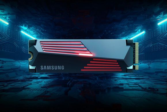 Samsung Накопитель SSD M.2 1TB PCIe 4.0 990PRO + радиатор MZ-V9P1T0CW фото