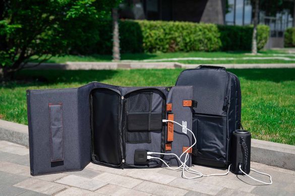 Портативна сонячна панель 2E, DC 36 Вт, USB-С 20 Вт, USB-A 18 Вт 2E-PSP0021 фото