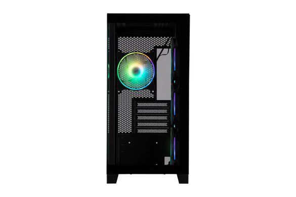 2E Gaming Корпус Fantom GK701B без БП 2xUSB3.0, 1xUSBType-C 4x120мм ARGB VGA 400мм LCS ready контроллер с пультом TG Side/Front Panel mATX чёрный 2E-GK701B фото