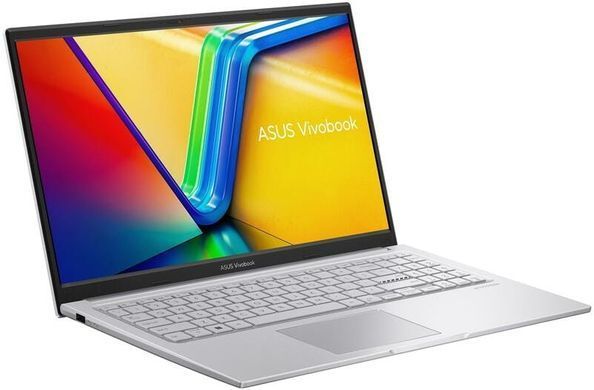 ASUS Ноутбук ASUS Vivobook 15 X1504VA-BQ3833WS 15.6" FHD IPS, Intel 5 120U, 16GB, F512GB, UMA, Win11, Сріблястий 90NB13Y2-M01D90 фото