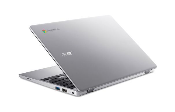 Acer Ноутбук Acer Chromebook CB311-12H 11" IPS, Intel C N100, 8GB, F128GB, UMA, ChromeOS, сріблястий NX.KX1EU.001 фото