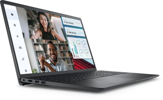 Dell Ноутбук Vostro 3520 15.6" FHD AG, Intel i3-1215U, 8GB, F512GB, UMA, Lin, черный N0995PVNB3520UA_UBU фото