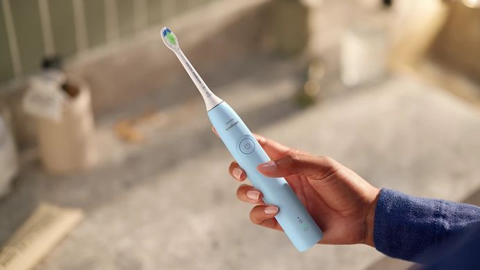 Philips Щетка зубная электр. Sonicare 5300 Series, 62т. колеб/мин, насадок-1, голубой HX7106/01 фото
