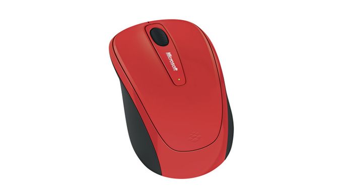 Microsoft Wireless Mobile Mouse 3500[Flame Red Gloss] GMF-00293 фото