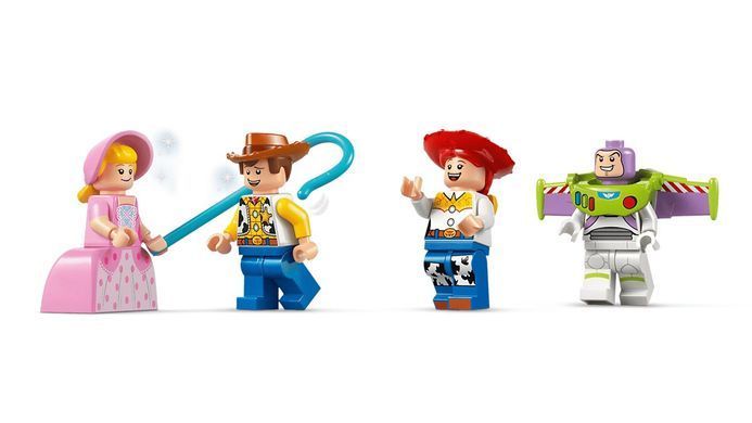 LEGO Конструктор LEGO Disney Pixar Святкування з Історії Іграшок: потяг і авто для перегонів 43264 фото