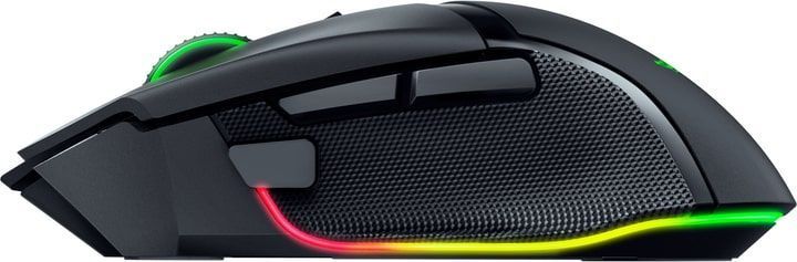 Razer Миша Basilisk V3 Pro 35K, RGB, USB-A/WL/BT, чорний RZ01-05240100-R3G1 фото