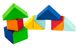 Конструктор nic деревянный Разноцветный треугольник 6 - магазин Coolbaba Toys