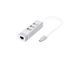 Digitus Концентратор-адаптер USB Type-C, 3xUSB+Fast Ethernet 1 - магазин Coolbaba Toys