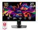 MSI Монітор MSI 26.5" MAG 271QPX-QD-E2 2xHDMI, DP, USB-C, Audio, OLED, 2560x1440, 360Hz, 0.03ms, DCI-P3 99%, AdaptiveSync, HAS, HDR400 1 - магазин Coolbaba Toys