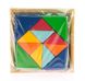 Конструктор nic деревянный Разноцветный треугольник 10 - магазин Coolbaba Toys