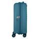 2E Suitcase Small, Aero, polypropylen, 35/44 L, TSA, 4 wheels, EXP, teal blue 4 - магазин Coolbaba Toys