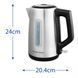 Russell Hobbs Электрочайник Heaton, 1.7л, нержавеющая сталь, серебристо-черный 7 - магазин Coolbaba Toys