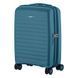 2E Suitcase Small, Aero, polypropylen, 35/44 L, TSA, 4 wheels, EXP, teal blue 7 - магазин Coolbaba Toys