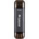 Transcend Портативный SSD Transcend 512GB USB 3.1 Gen 2 Type-A + Type-C ESD310 Черный