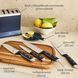Tefal Набір ножів Tefal Ever Sharp Pro, 6 предметів, нержавіюча сталь, бакеліт, чорний 8 - магазин Coolbaba Toys