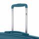 2E Suitcase Small, Aero, polypropylen, 35/44 L, TSA, 4 wheels, EXP, teal blue 9 - магазин Coolbaba Toys