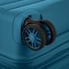 2E Suitcase Small, Aero, polypropylen, 35/44 L, TSA, 4 wheels, EXP, teal blue 12 - магазин Coolbaba Toys