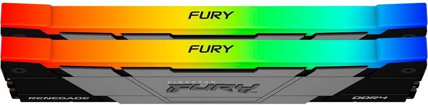 Kingston Память ПК DDR4 32GB KIT (16GBx2) 3600 FURY Renegade RGB KF436C16RB12AK2/32 фото