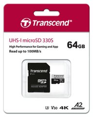 Transcend High Endurance microSDXC 330S[TS64GUSD330S] TS64GUSD330S фото