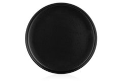 Тарілка десертна Ardesto Trento, 20,5 см, чорна, кераміка AR2920TB фото