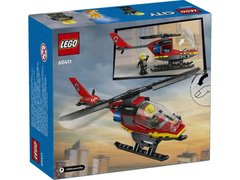 LEGO Конструктор City Пожежний рятувальний гелікоптер 60411 фото
