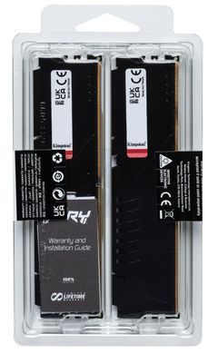 Kingston Память ПК DDR5 128GB KIT (64GBx2) 5600 FURY Beast KF556C36BBEK2-128 фото