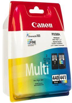 Canon Комплект No.440: Картридж Canon PG-440 Bk/CL-441 кольор. Multi Pack 5219B009 фото