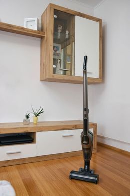 Gorenje Пилосос бездротовий, 176Вт, конт пил -0.6л, автон. робота до 70хв, HEPA, 2 в 1, підсвічування, індикатор, щітка- електротурбо, бронзи SVC288191FSIIGO фото