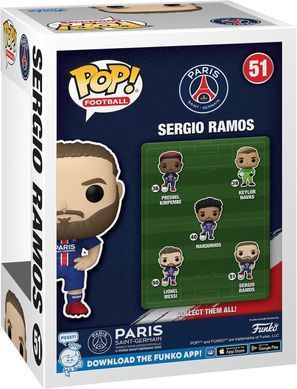Funko Фигурка Funko POP Football: PSG - Sergio Ramos 5908305240129 фото