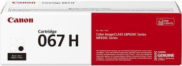 Canon Картридж 067H MF651Cw/MF655Cdw/MF657Cdw/LBP631Cw/LBP633Cdw Black (3130 стр.) 5106C002 фото
