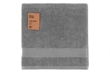 ARDESTO Рушник махровий SuperSoft, сірий, 70х140см, 100% бавовна