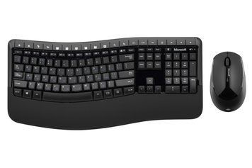 Microsoft Комплект Comfort Desktop 5050 125key, WL, EN/UKR/RU, Чорний PP4-00017 фото
