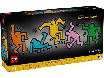 LEGO Конструктор LEGO ART Кіт Гарінґ &mdash; Танцюючі чоловічки 31216 фото